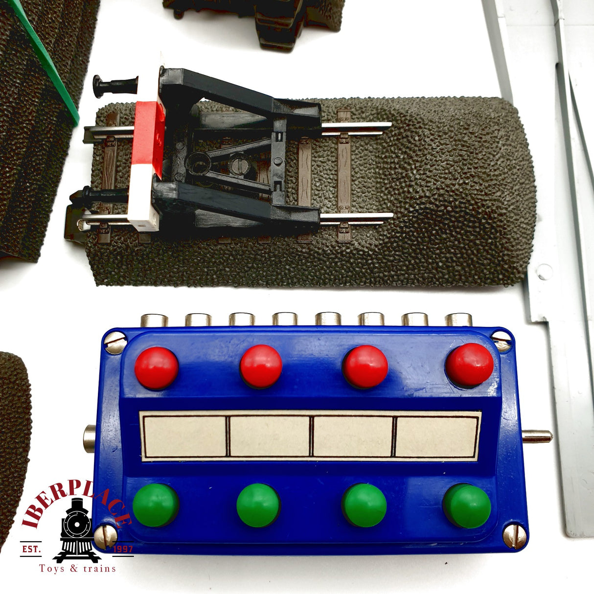 ♻️ Märklin Lote vias rectas, curvas, tope de vías, pupitres de mando sistema C H0 escala 1:87 E20