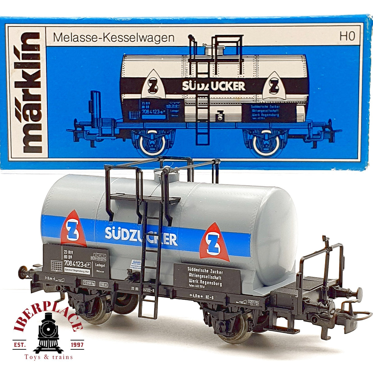♻️ Märklin 4682 Vagón Cisterna Melaza Südzucker DB AC H0 Escala 1:87