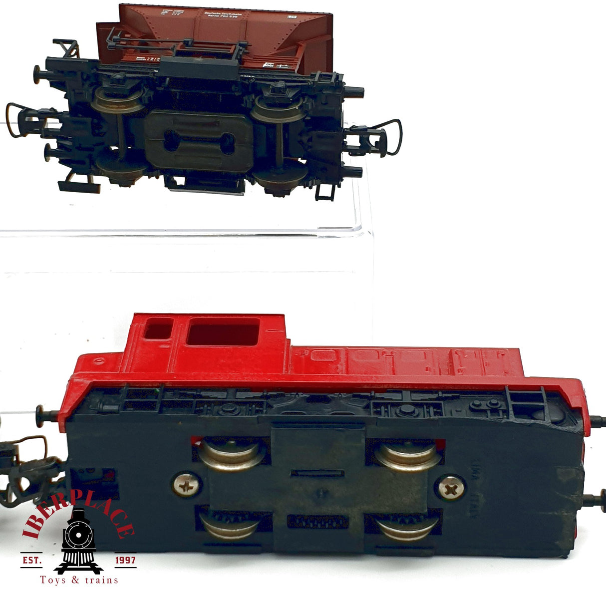 ♻️ 7x Märklin Lima 5x Locomotora y vagones tolva cisterna para piezas o repuestos H0 escala 1:87 E20