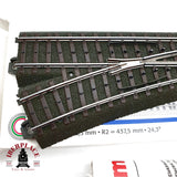 ♻️ Märklin 2x 24611 74490 Desvío a la izquierda y motor para desvío H0 escala 1:87 E20