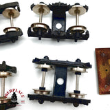 ♻️  5x Bogies para repuestos de vagones H0 escala 1:87 E20 7/7