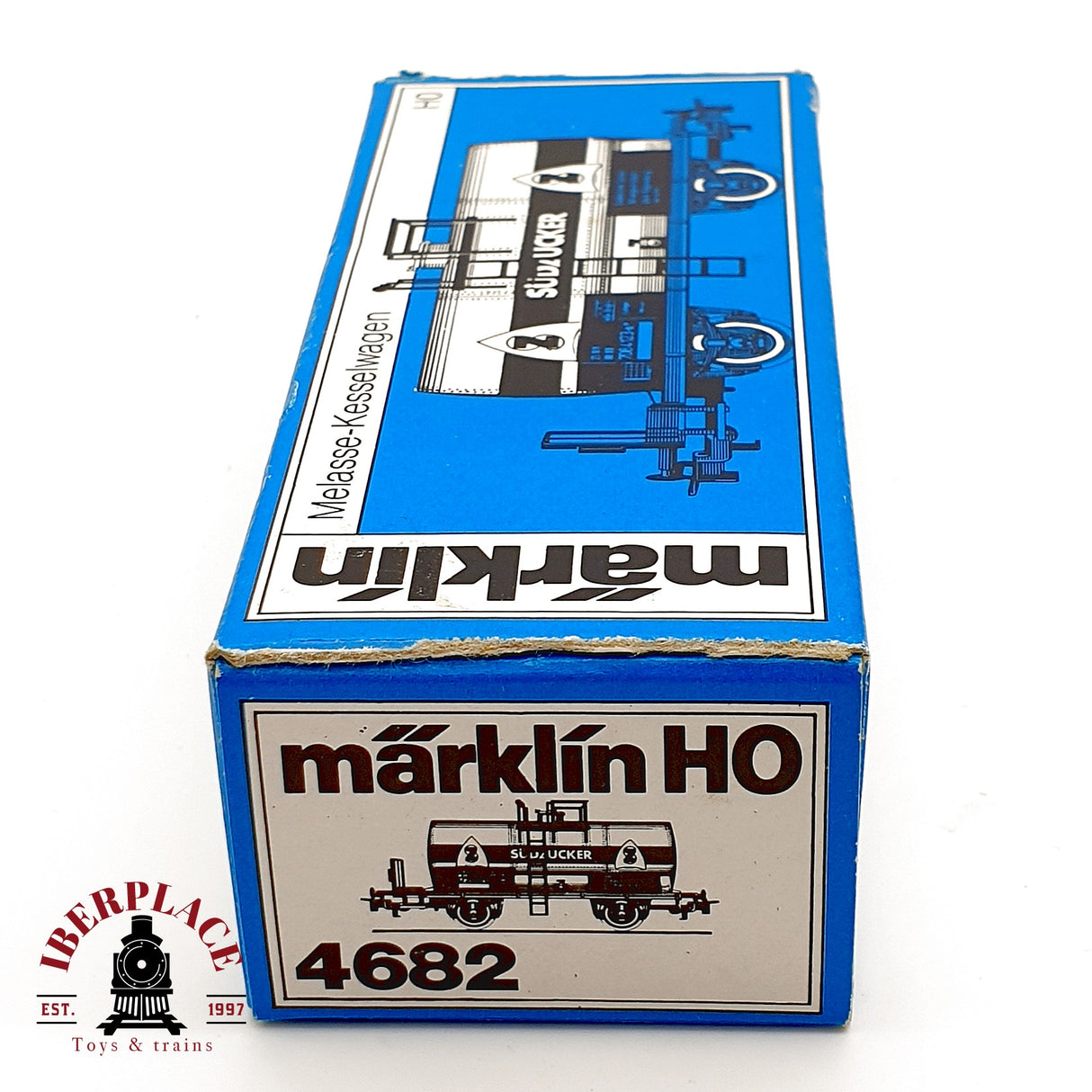 ♻️ Märklin 4682 Vagón Cisterna Melaza Südzucker DB AC H0 Escala 1:87