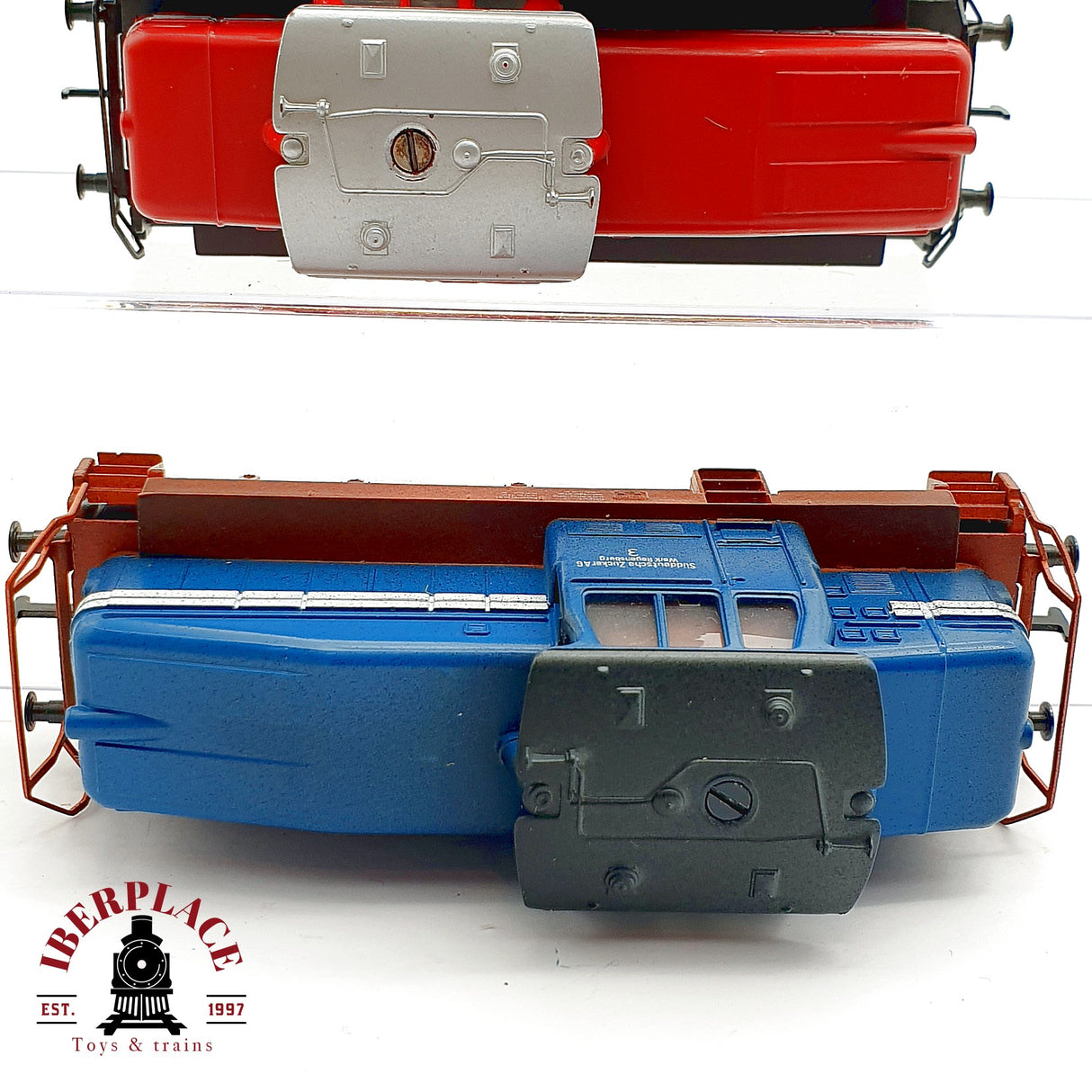 ♻️ Märklin 3x Locomotoras Diésel Maniobras Henschel DHG 500 / 700 AC H0 Escala 1:87