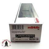 ♻️🔒 Märklin 00764 vagón pasajeros de remodelacion 1ª/2ª clase H0 escala 1:87