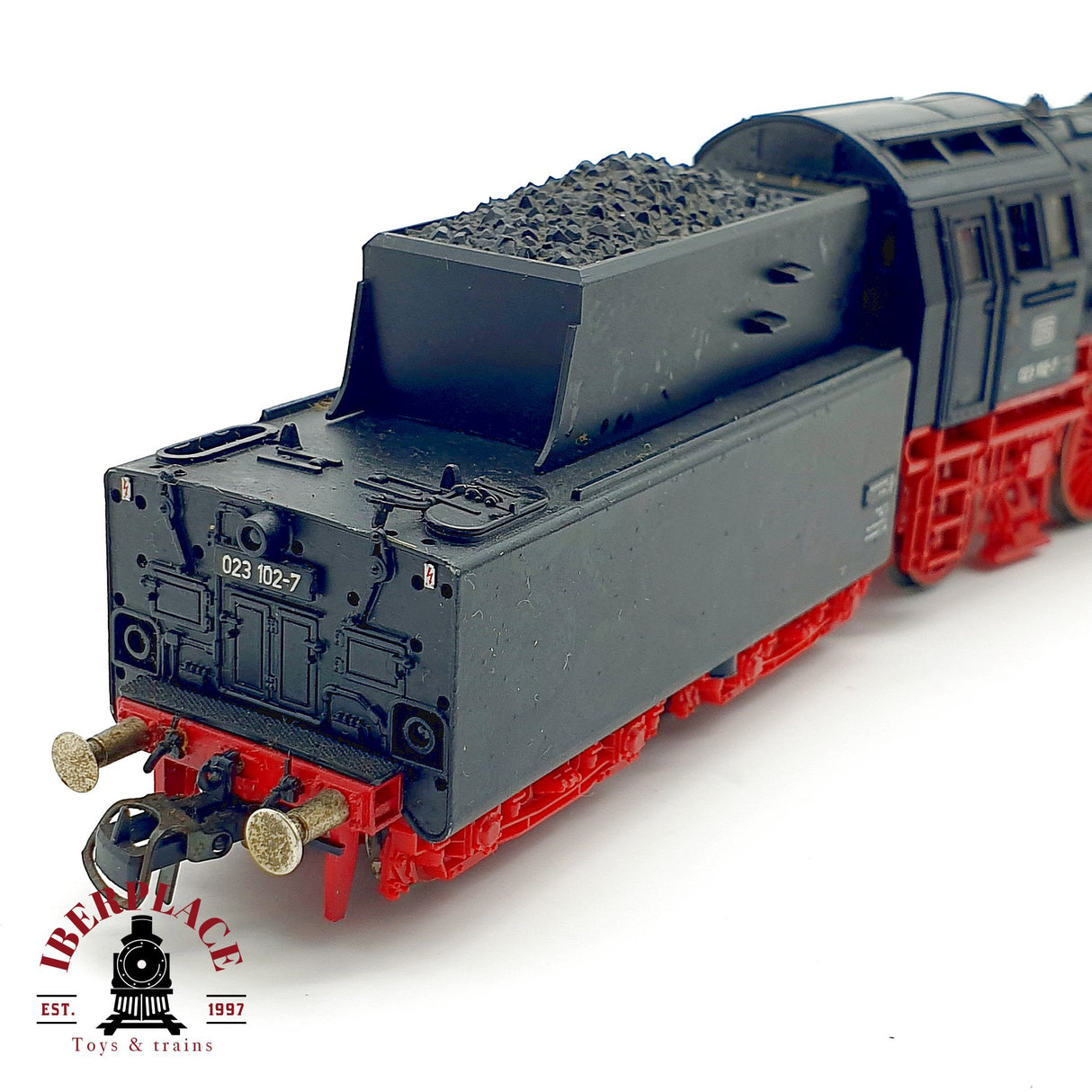 ♻️🚂 Roco locomotora de vapor BR 023 102-7 DB patin Marklin Escala H0 1:87