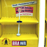 ♻️ BRAWA 2x 5253 Farola de parking H0 escala 1:87 E19
