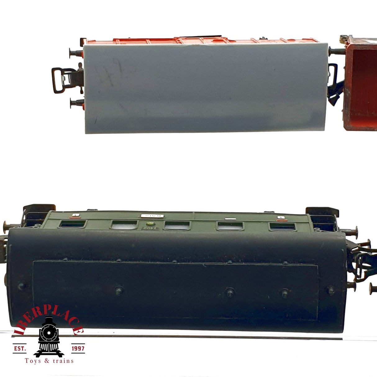 ♻️ 7x Märklin Fleischmann vagones mercancias DB DR para piezas o repuestos H0 escala 1:87 E20