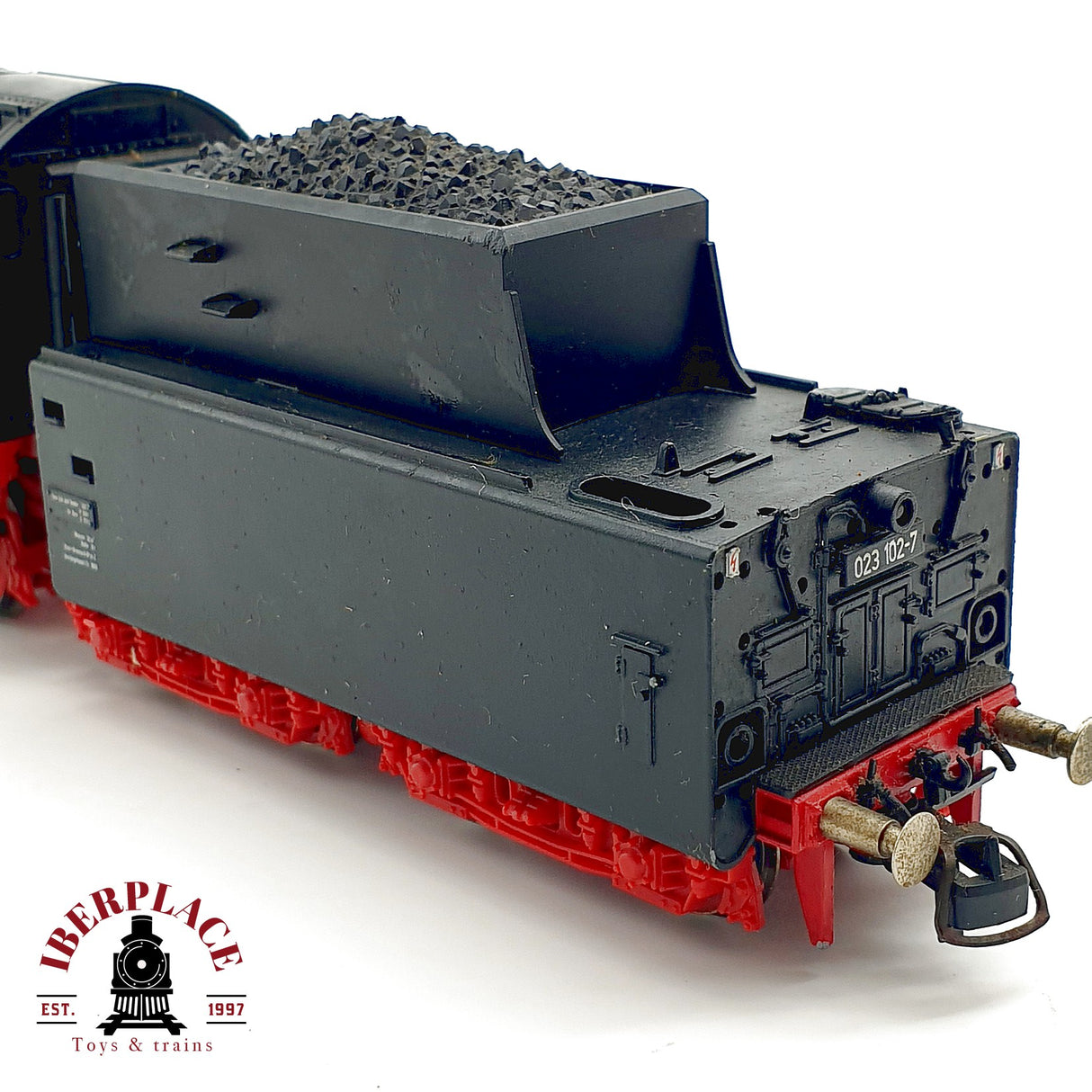 ♻️🚂 Roco locomotora de vapor BR 023 102-7 DB patin Marklin Escala H0 1:87