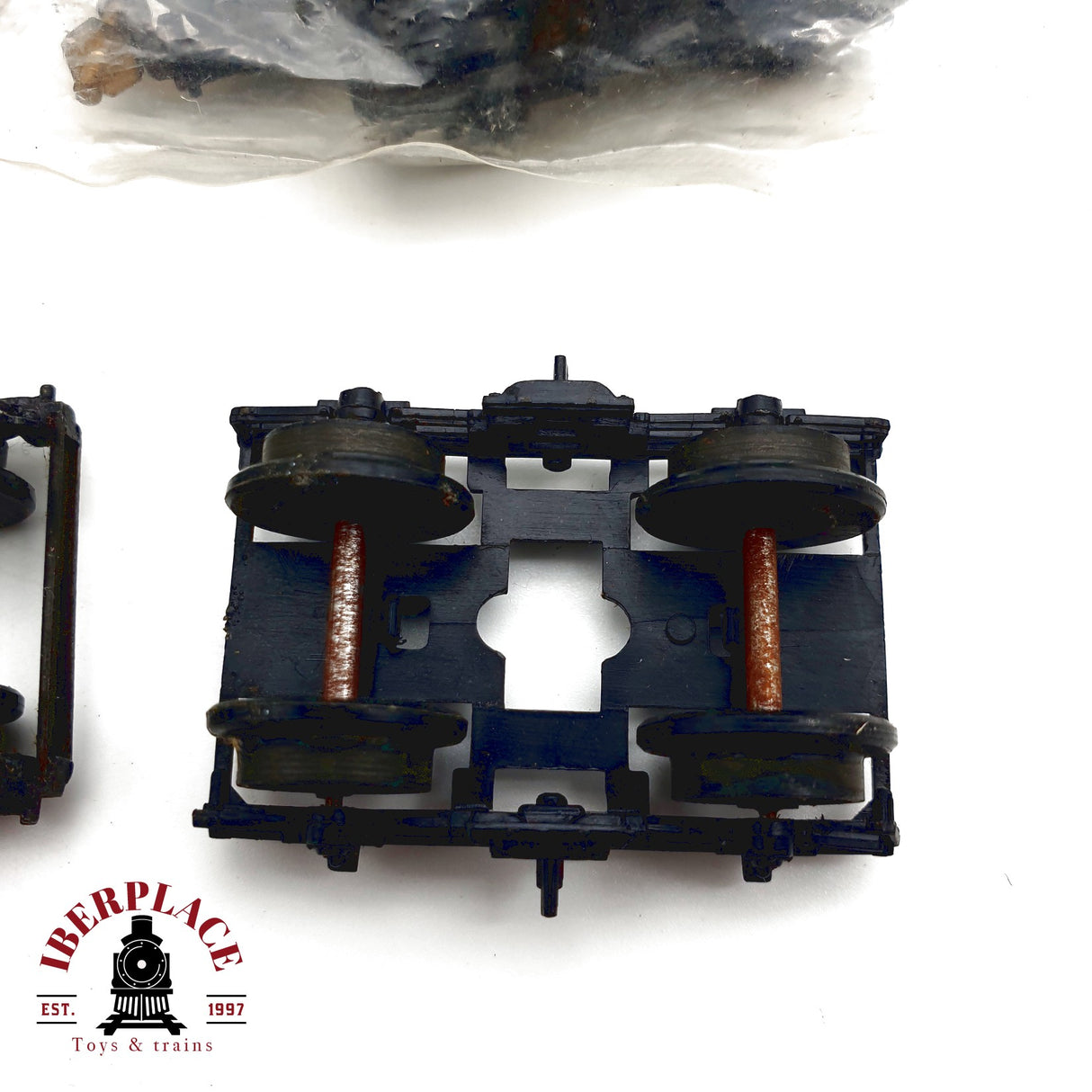 ♻️  4x Trix Express Bogies para repuestos de vagones H0 escala 1:87 E20