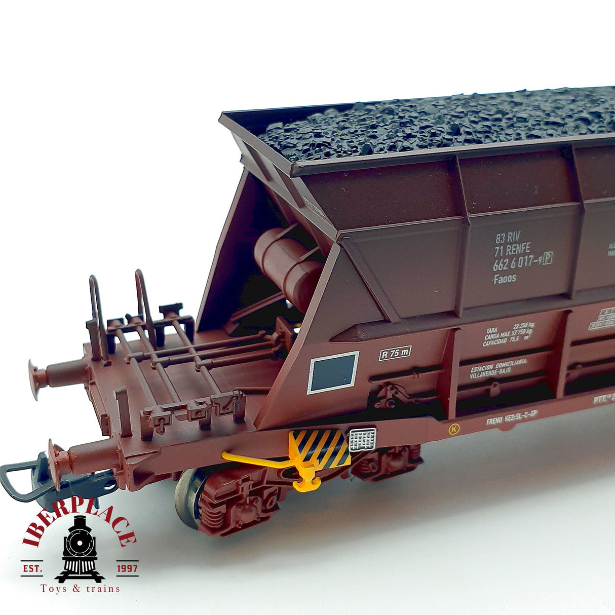 ♻️ Electrotren 5715 Vagon tolva envejecido CATRANS RENFE Epoca V H0 1:87 DC