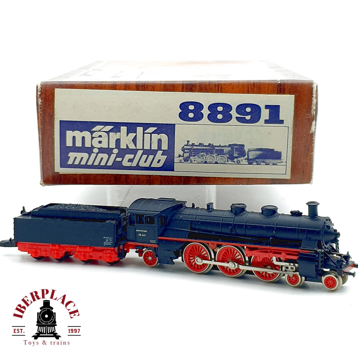 ♻️✨ Märklin 8891 Locomotora Vapor BR 18.4 DRG Época II Escala Z 1:220