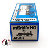 ♻️ Märklin 4683 Cisterna Garita Schweickhardt Tübingen K.W.St.E. H0 Escala 1:87