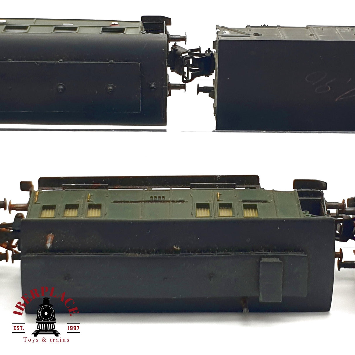 ♻️ 7x Märklin Fleischmann vagones mercancias DB DR para piezas o repuestos H0 escala 1:87 E20