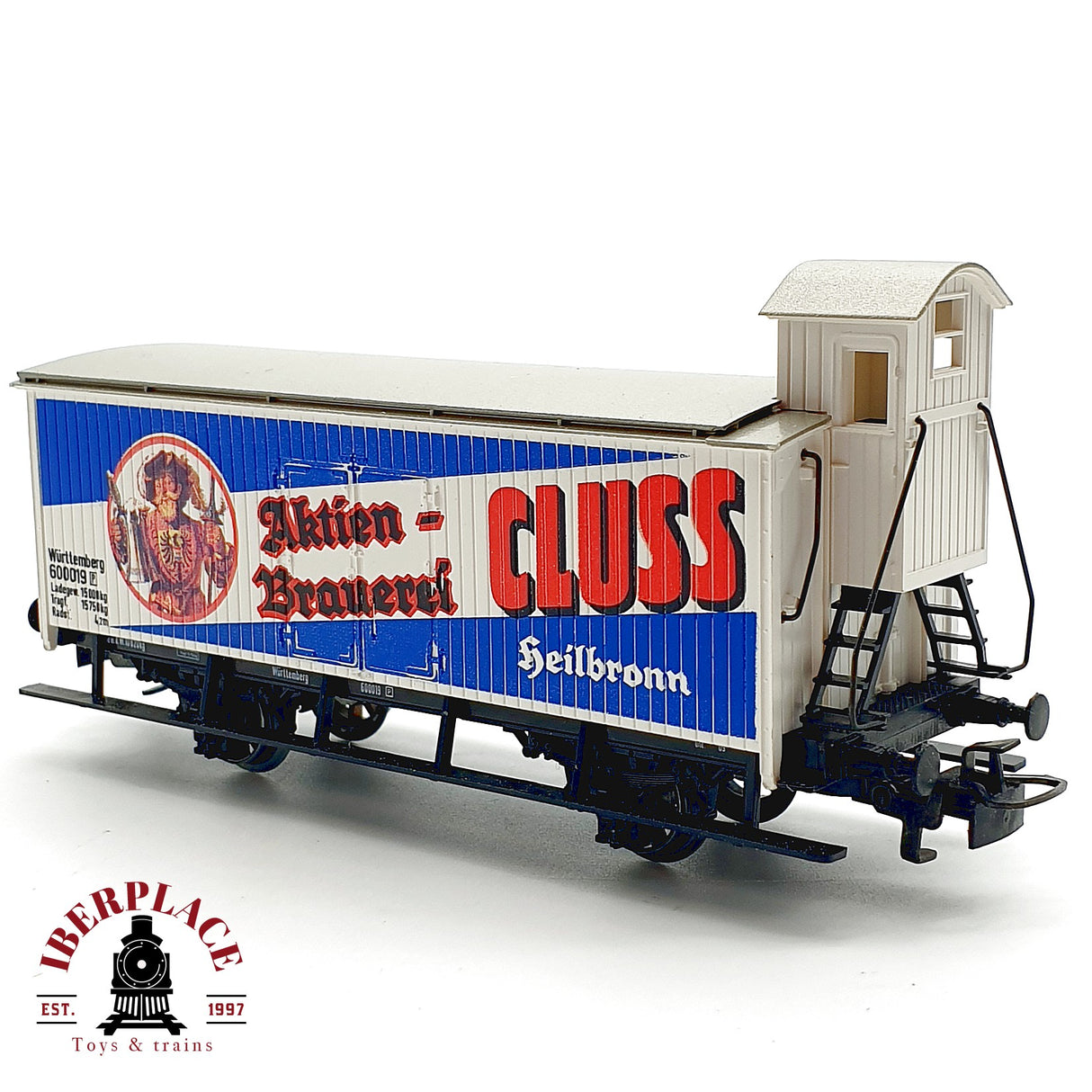♻️ Märklin 4780 Vagón Cervezero Garita Aktien Brauerei Cluss Heilbronn AC H0 Escala 1:87