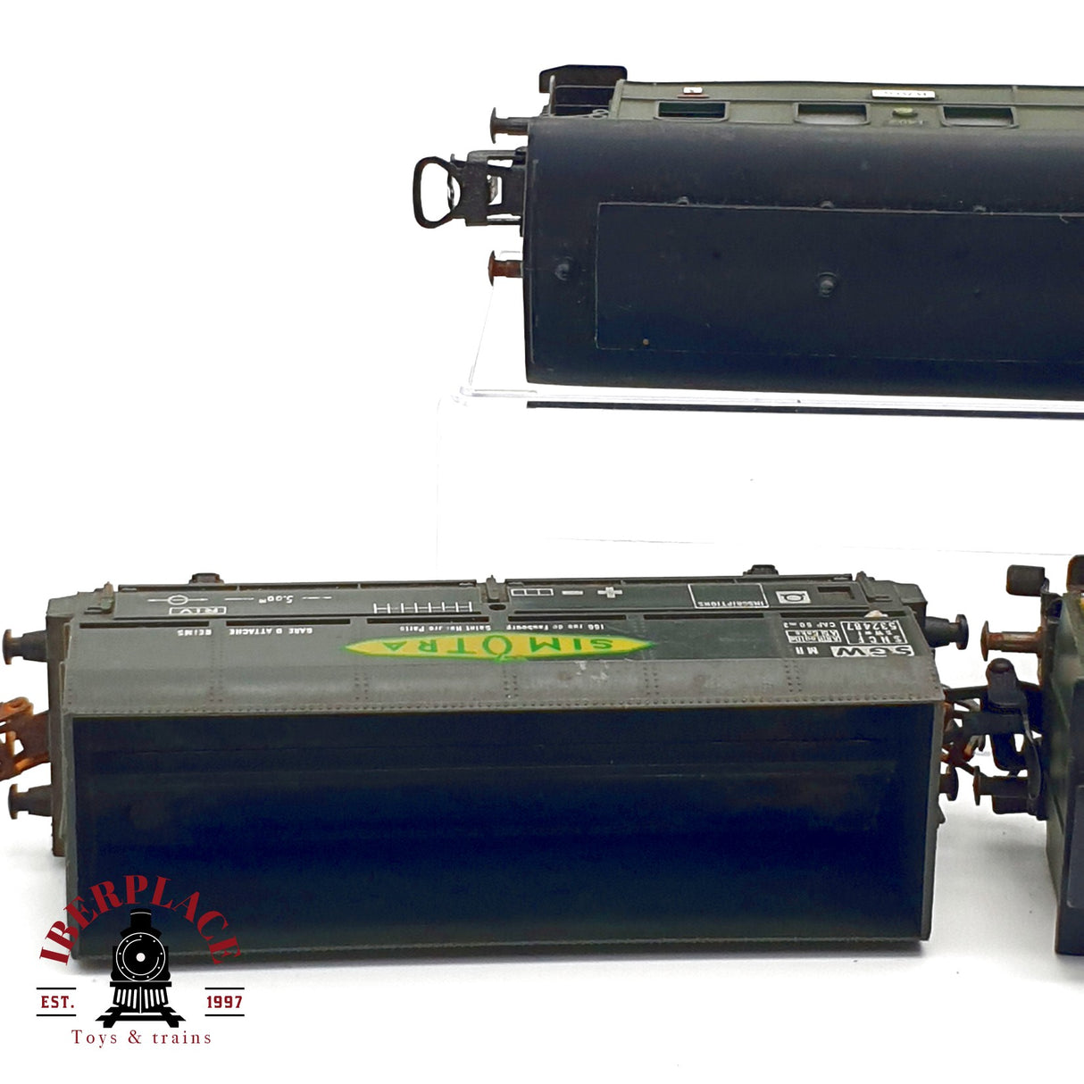 ♻️ 7x Märklin Fleischmann vagones mercancias DB DR para piezas o repuestos H0 escala 1:87 E20