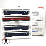 ♻️  Märklin 43209 Set de vagones pasajeros Loreley  DSG DB H0 escala 1:87 E21