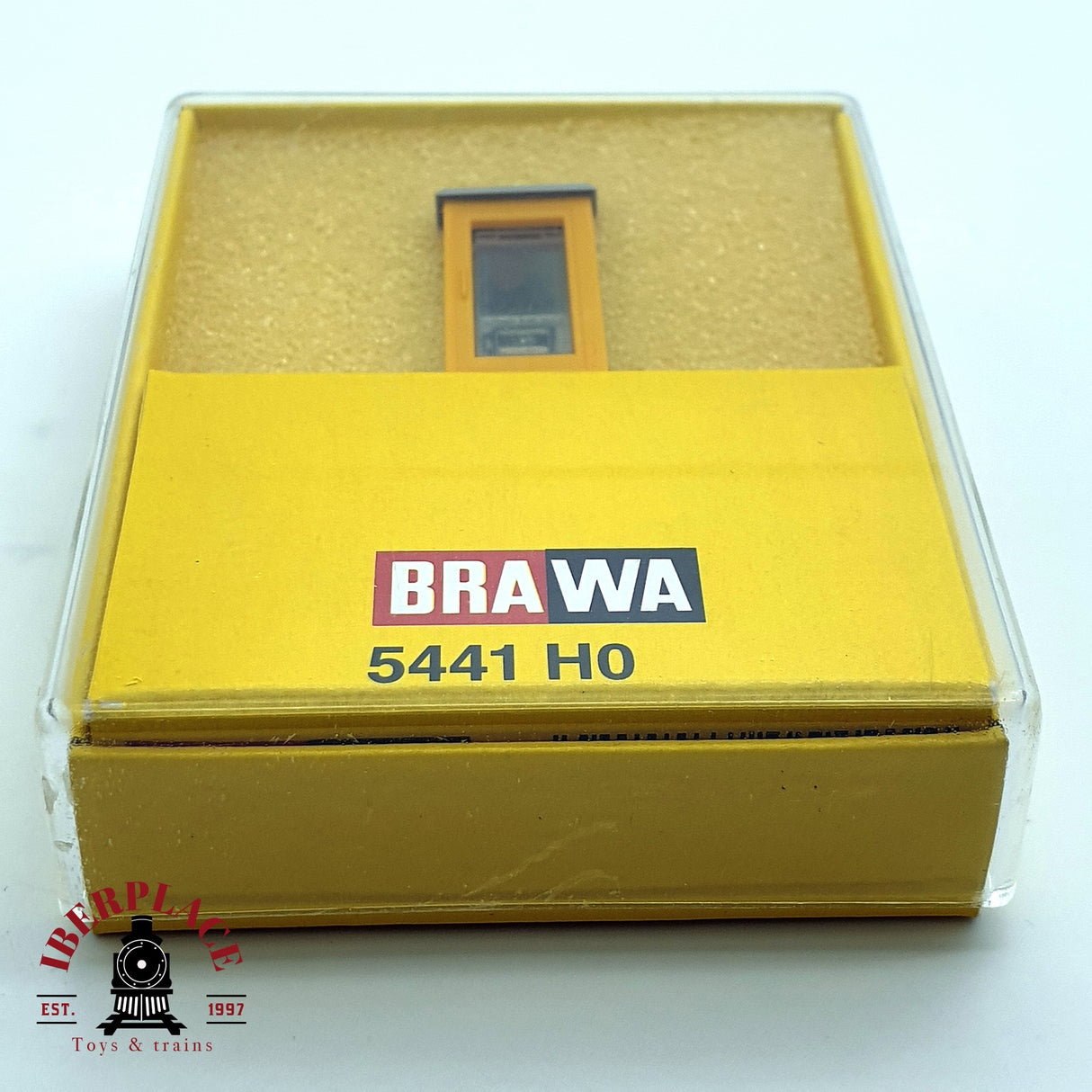 ♻️ BRAWA 5441 cabina telefónica con luz led H0 escala 1:87 E19