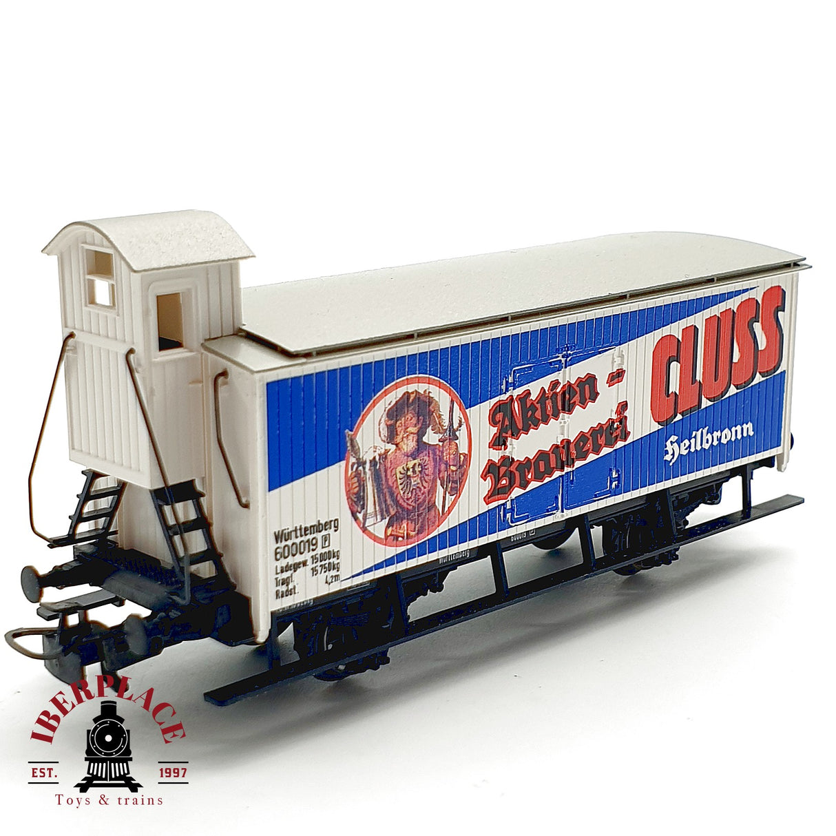 ♻️ Märklin 4780 Vagón Cervezero Garita Aktien Brauerei Cluss Heilbronn AC H0 Escala 1:87