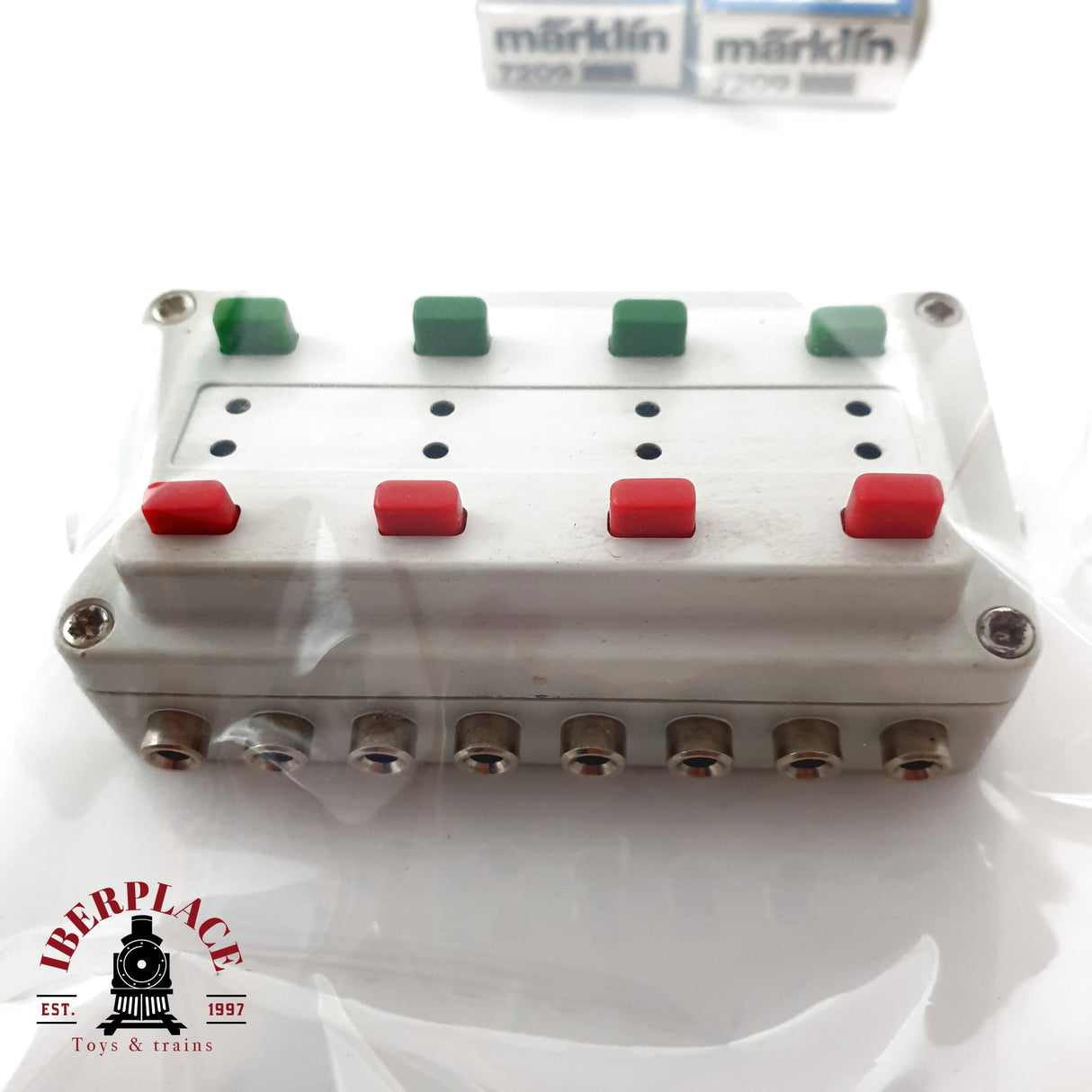 ♻️ Märklin 3x 7272 7209 Placas de distribución pupitre de mando H0 escala 1:87 E20