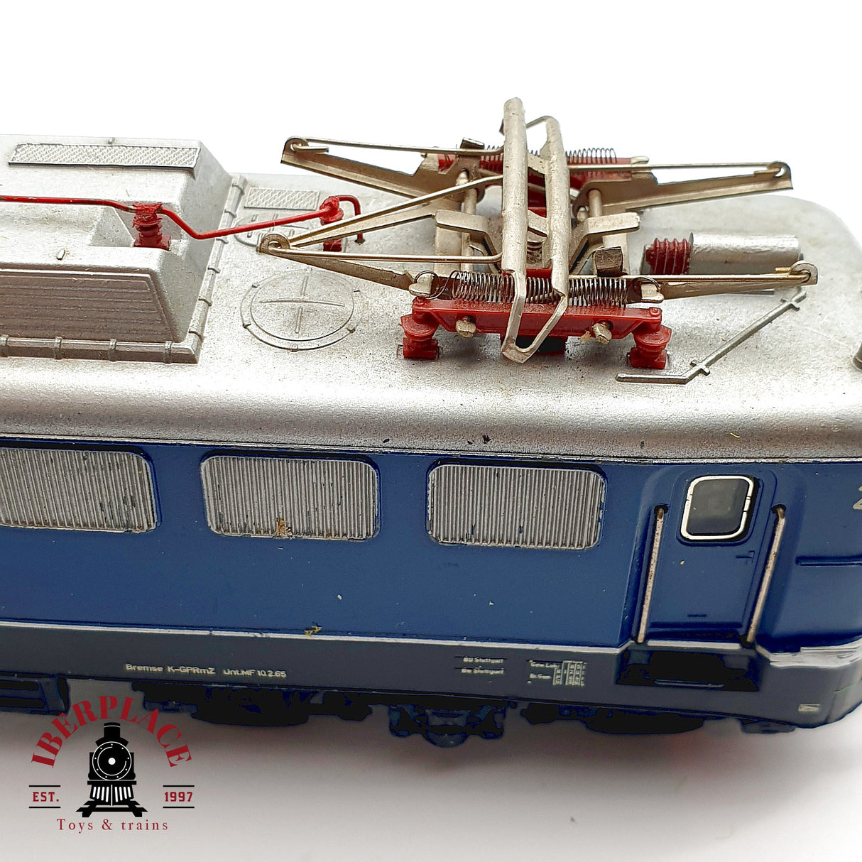 ♻️ Märklin Locomotora Eléctrica BR 110 234-2 DB Azul Metal 3039 / 30390 AC H0 Escala 1:87
