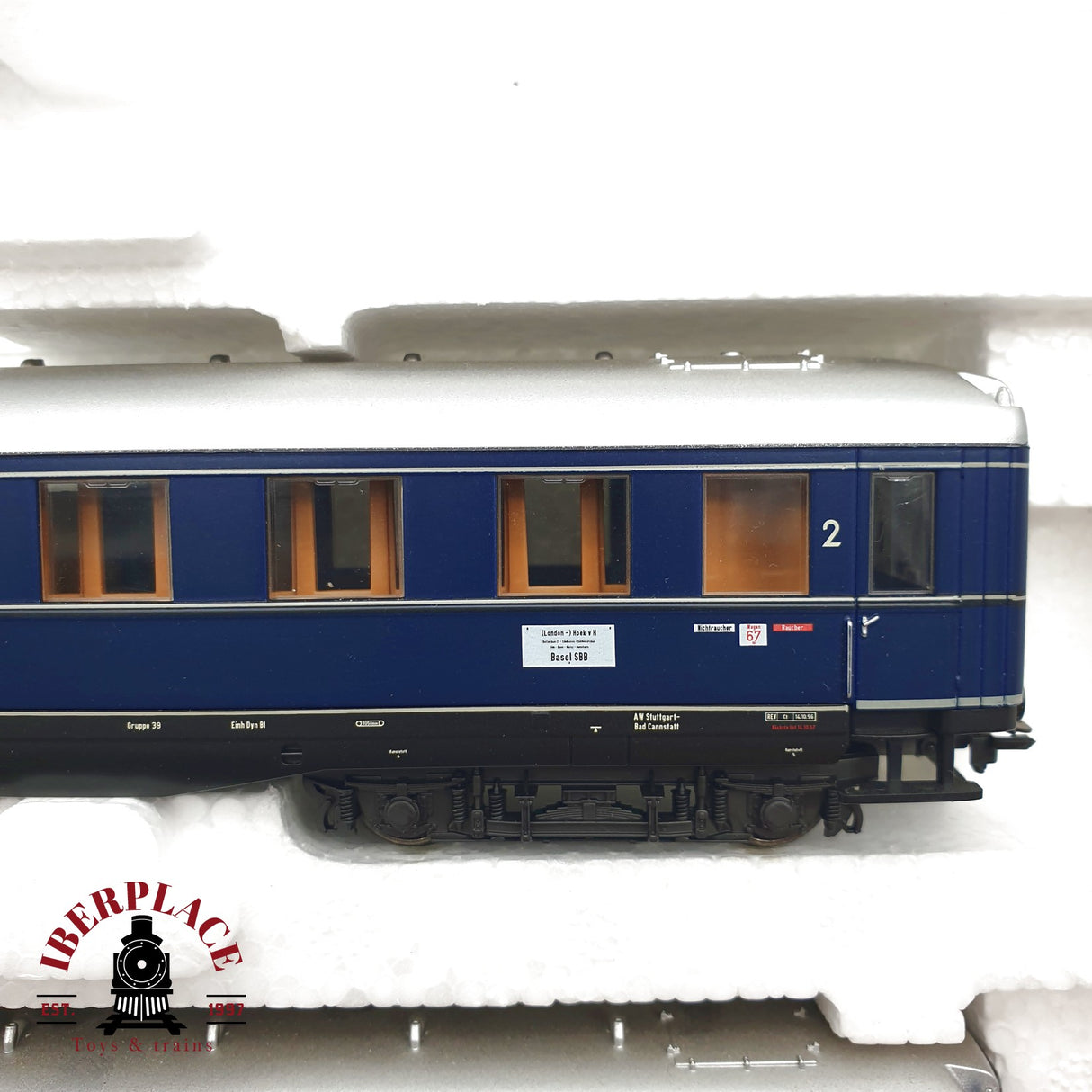 ♻️  Märklin 43209 Set de vagones pasajeros Loreley  DSG DB H0 escala 1:87 E21