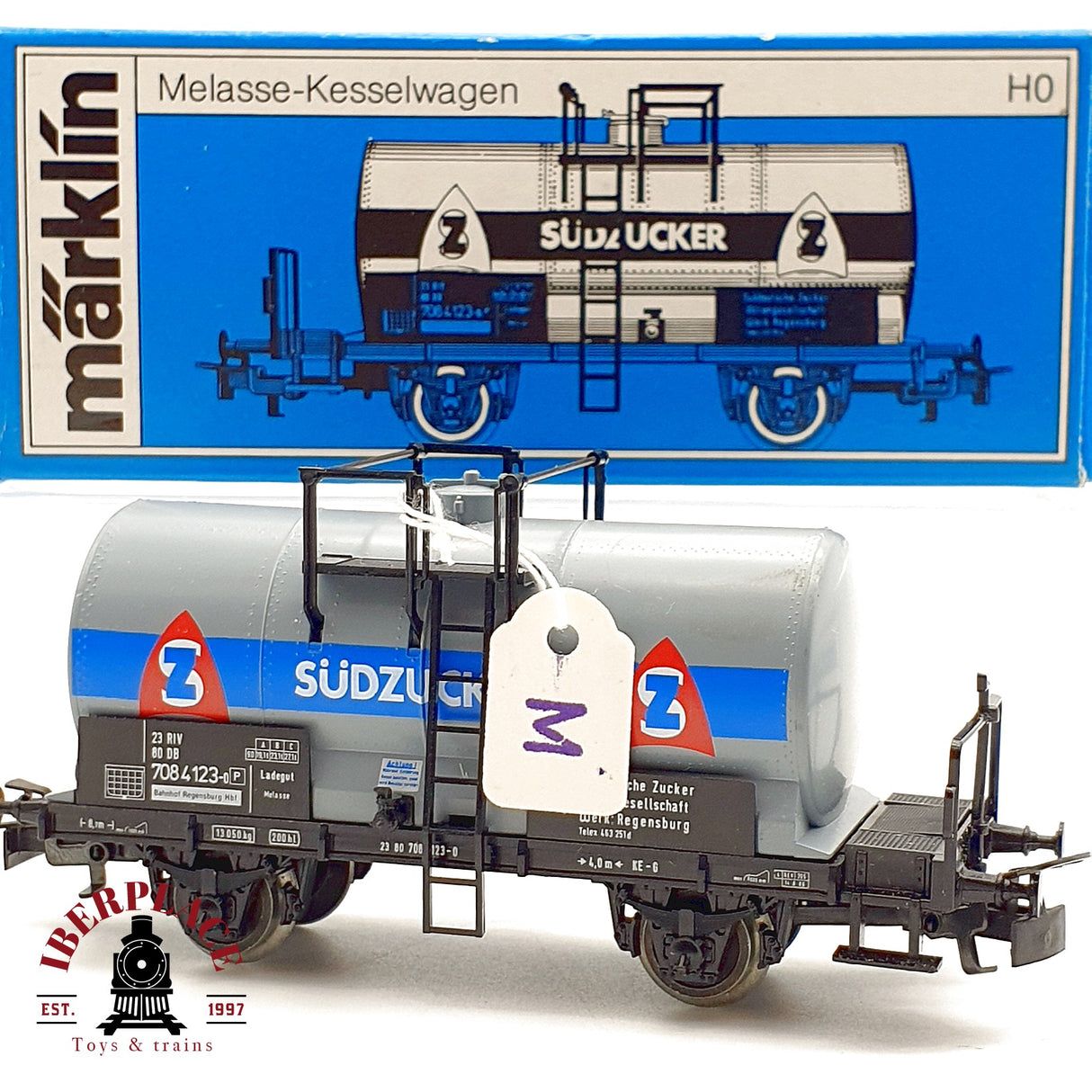 ♻️ Märklin 4682 Vagón Cisterna Melaza Südzucker DB AC H0 Escala 1:87
