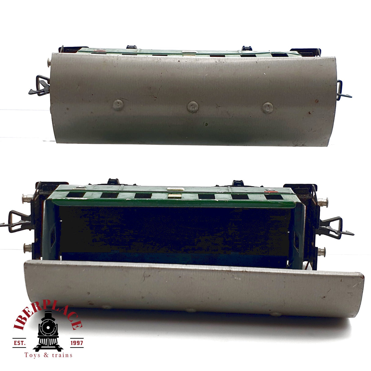 ♻️ 2x Fleischmann vagones pasajeros clase 3 en metal H0 escala 1:87 E20