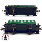 ♻️ 2x Fleischmann vagones pasajeros clase 3 en metal H0 escala 1:87 E20