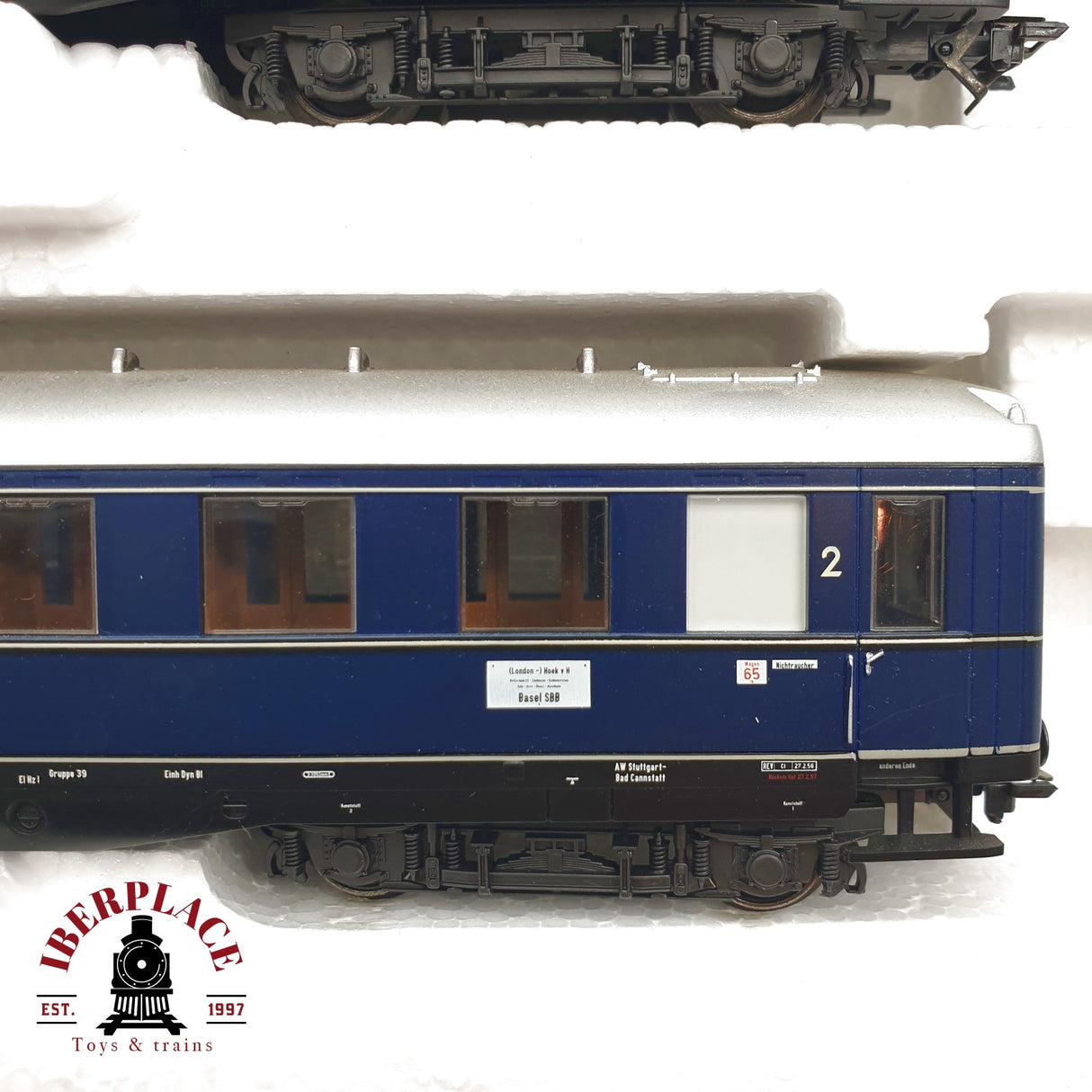 ♻️  Märklin 43209 Set de vagones pasajeros Loreley  DSG DB H0 escala 1:87 E21