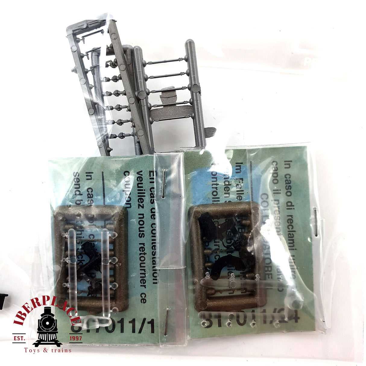 ♻️ Roco Lote mixto repuestos enganches y accesorios para vagones N escala 1:160 V10