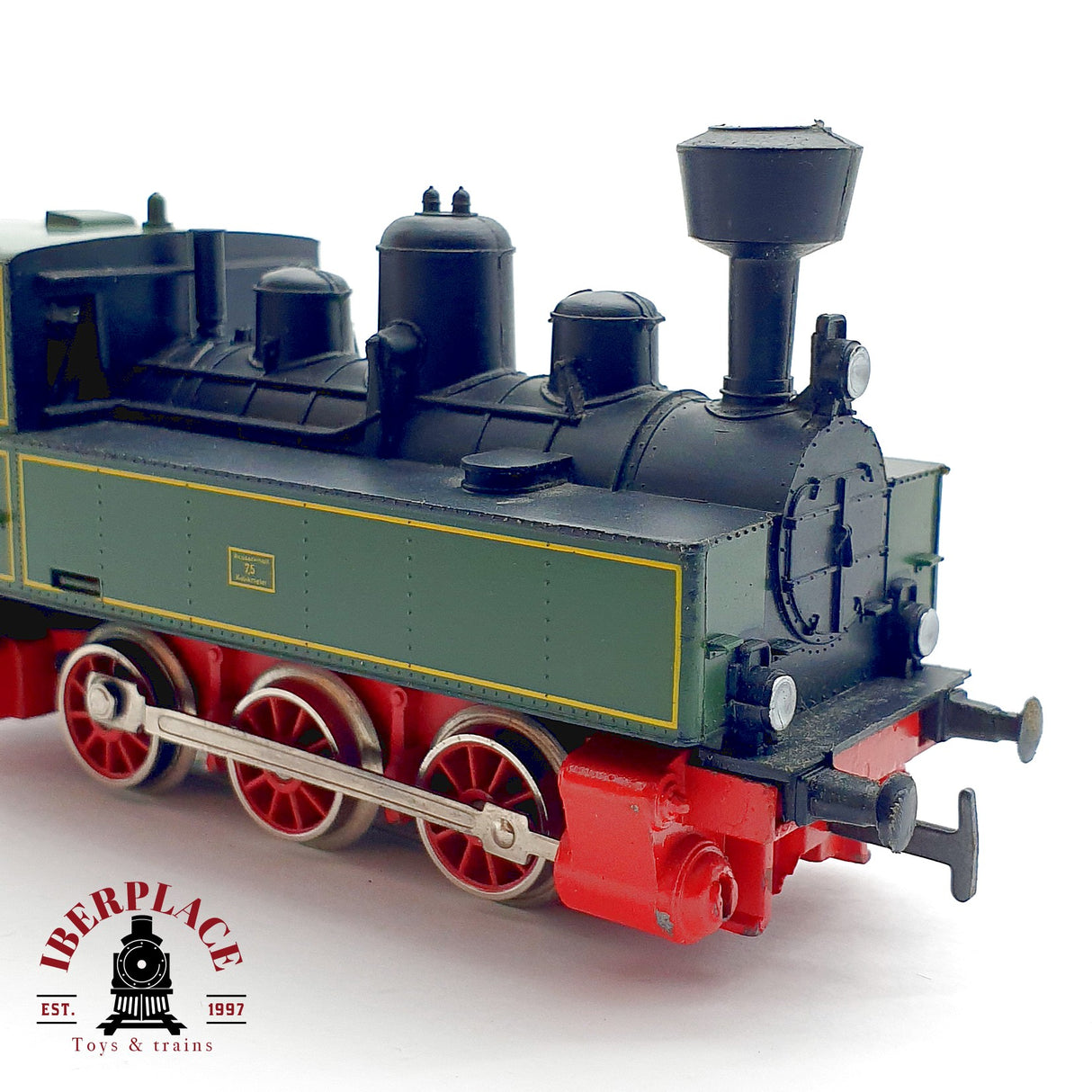 ♻️ Märklin Locomotora vapor KLVM 3087 Tanque Verde AC H0 Escala 1:87