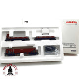 ♻️  Märklin 47901 set de vagones para la construcción de vias H0 escala 1:87 E21