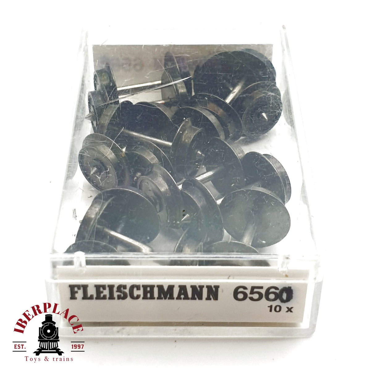 ♻️  AC Fleischmann 6560 Ruedas de repuesto para vagones H0 escala 1:87 E20 1/3