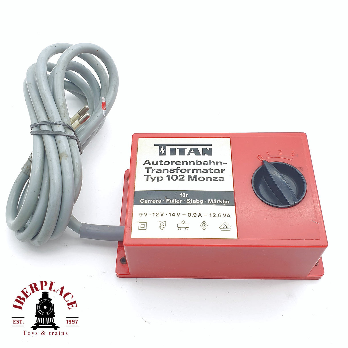 ♻️ 2da mano -  Titan 102-105 transformador 220V 12.6VA Para Carrera Faller Stabo Märklin H0 escala 1:87