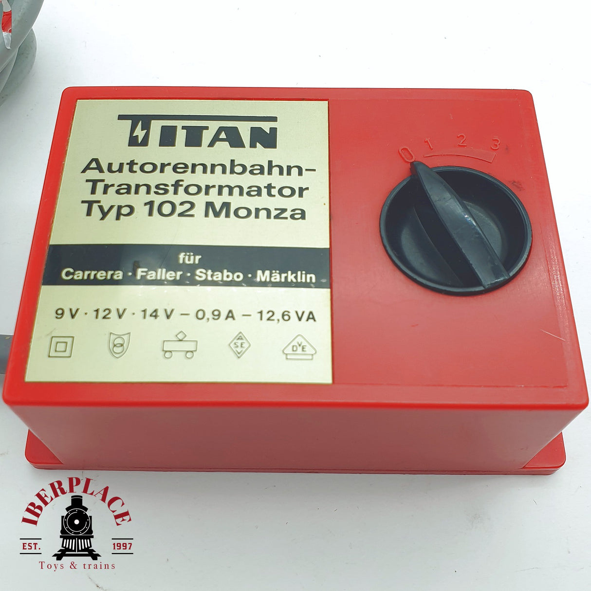 ♻️ 2da mano -  Titan 102-105 transformador 220V 12.6VA Para Carrera Faller Stabo Märklin H0 escala 1:87