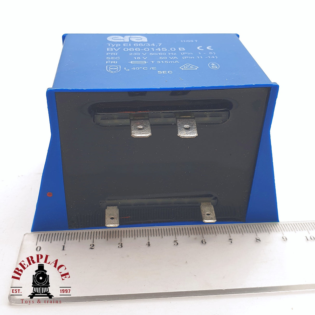 ♻️ 2da mano -  ERA 066-0145 Transformador impreso 230V 50/60Hz 18VA 50VA H0 escala 1:87