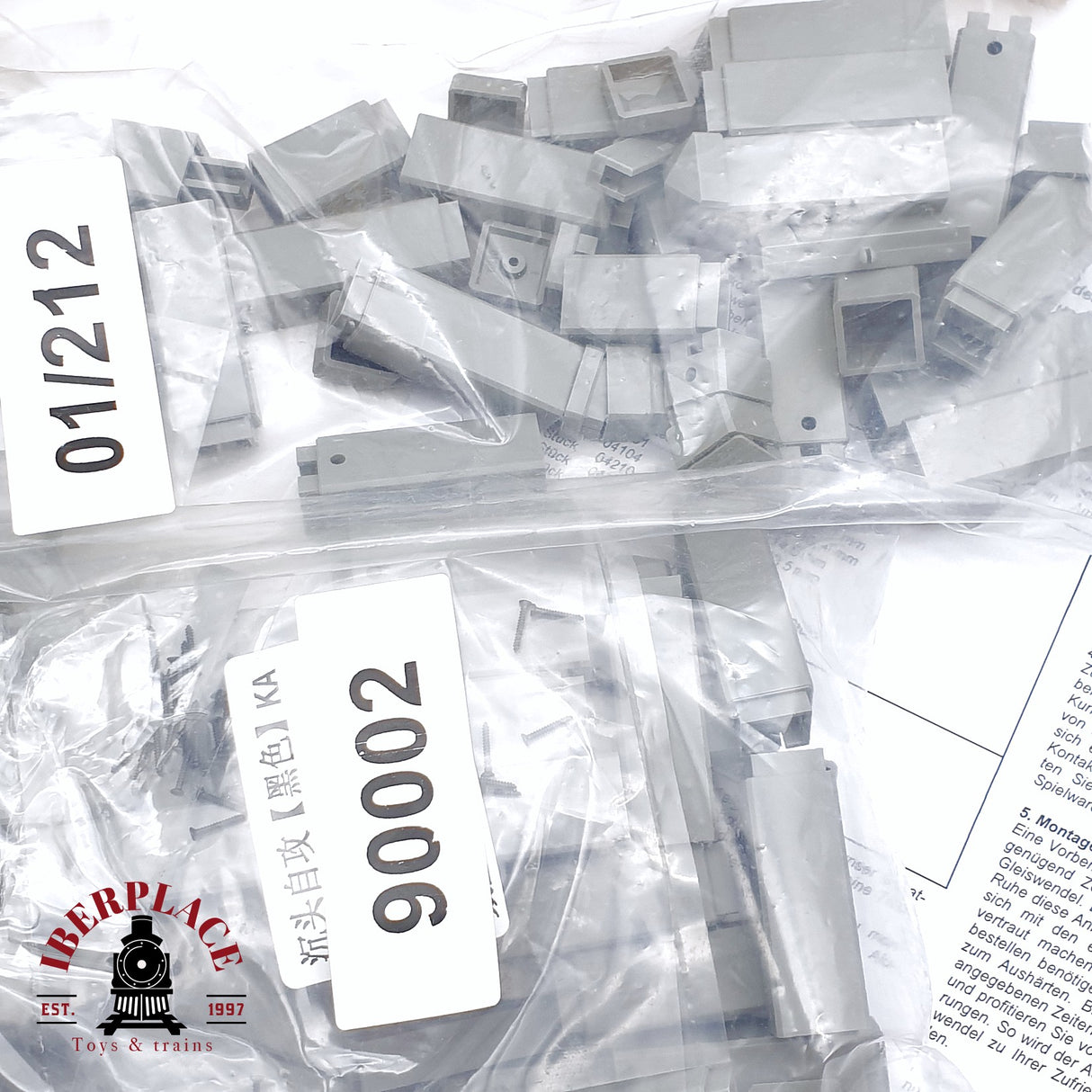 💡 🧨 Noch - 53005 LAGGIES Kit de espiral ferroviaria, círculo básico H0 escala 1:87