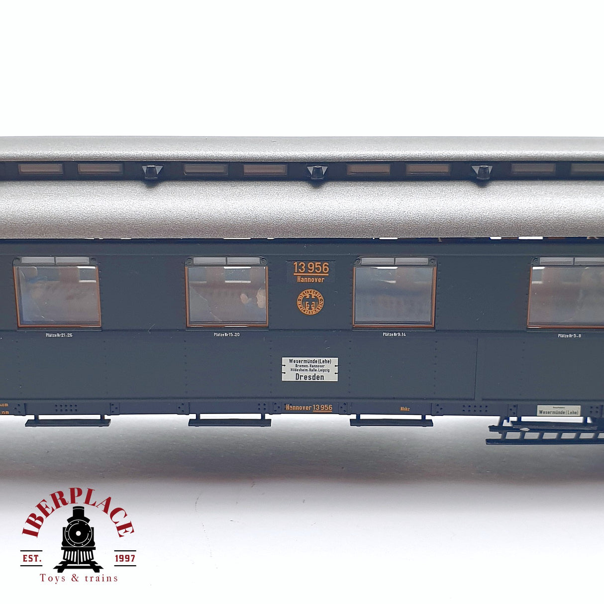 ♻️ Segunda mano - AC BRAWA 45205 vagón pasajeros DRG 15 463 Ep III H0 escala 1:87