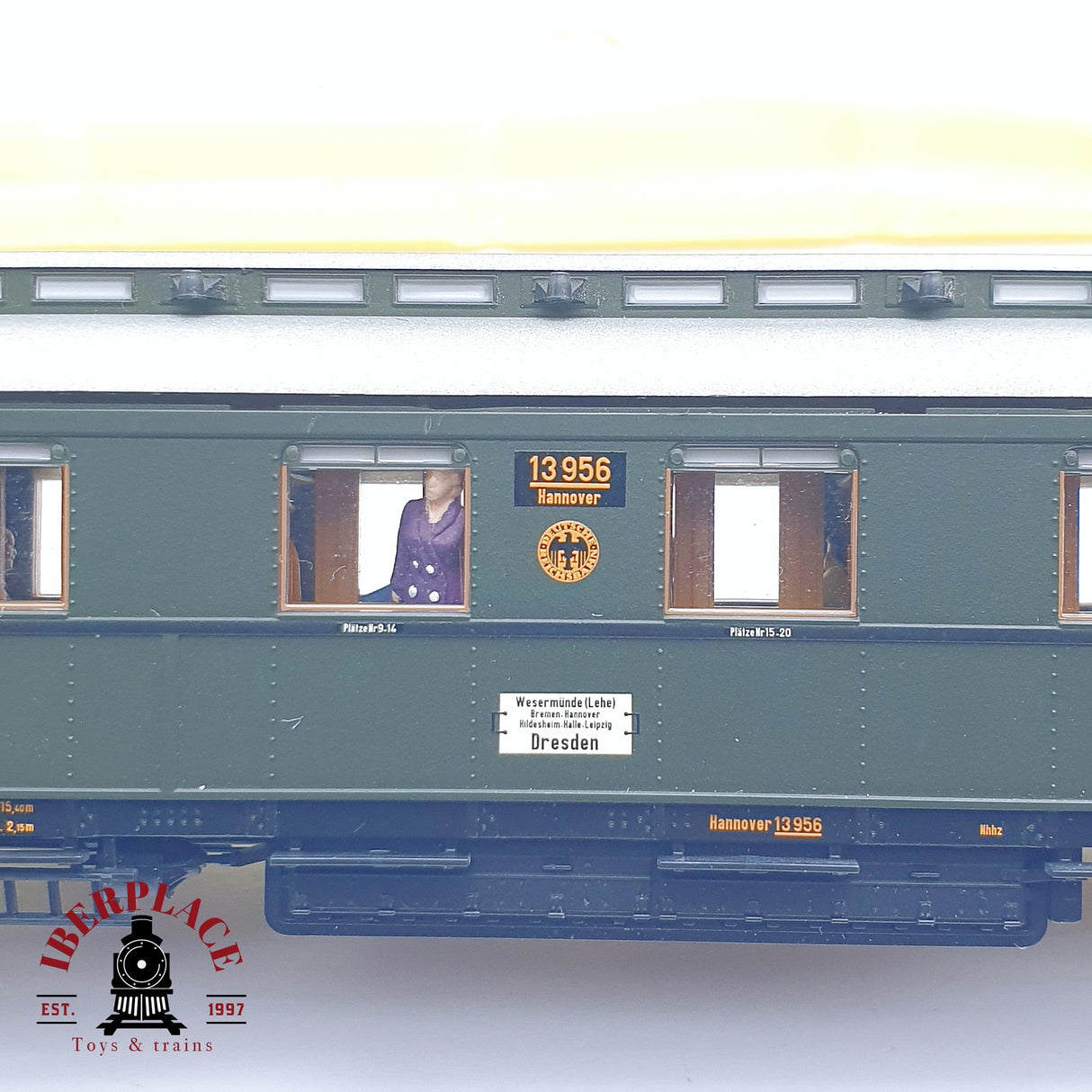 ♻️ Segunda mano - AC BRAWA 45205 vagón pasajeros DRG 15 463 Ep III H0 escala 1:87