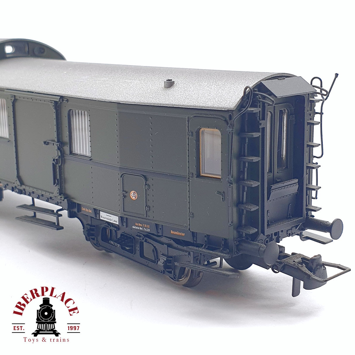 ♻️ Segunda mano - DC BRAWA 45403 vagón pasajeros equipajes DRG 107 912 H0 escala 1:87