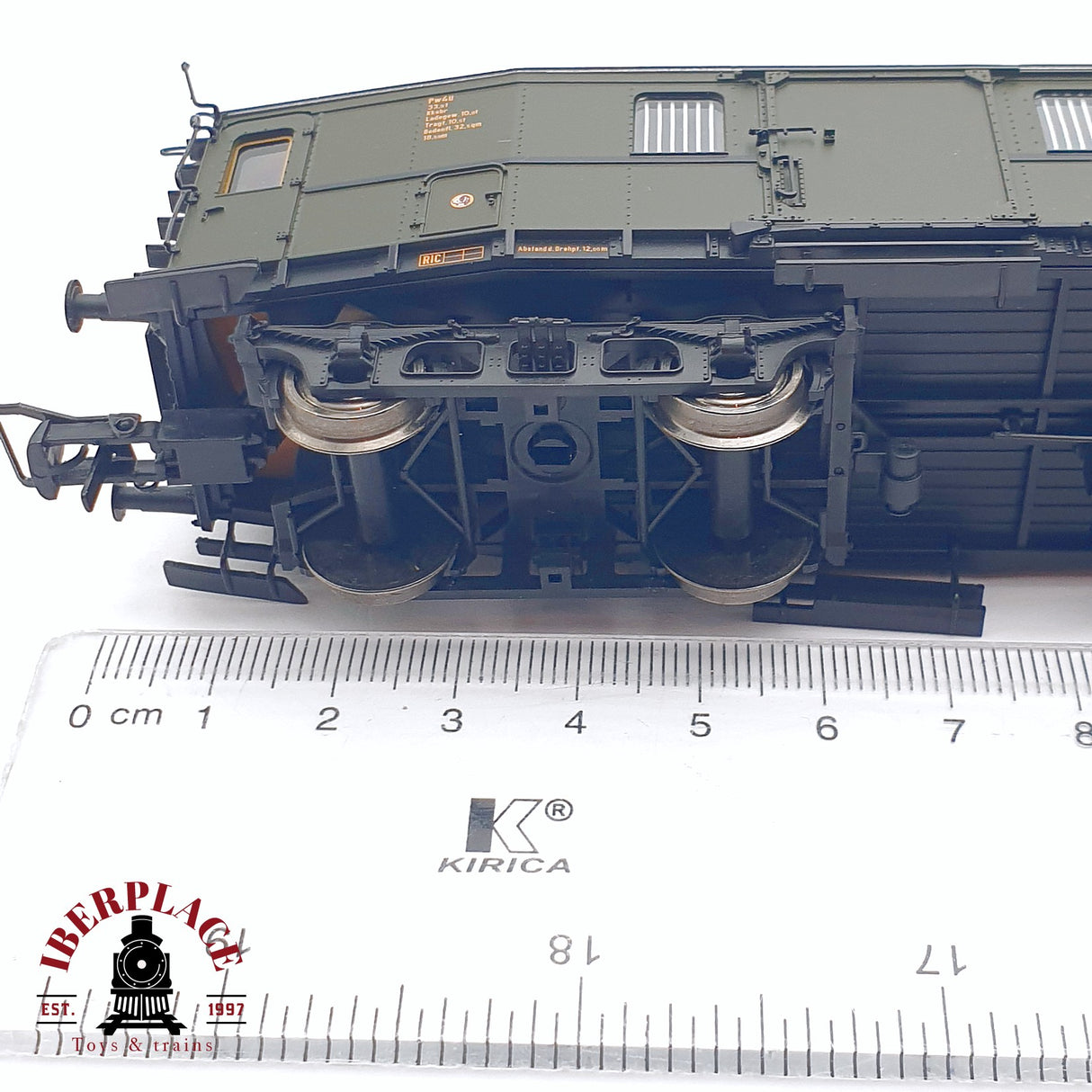 ♻️ Segunda mano - DC BRAWA 45403 vagón pasajeros equipajes DRG 107 912 H0 escala 1:87