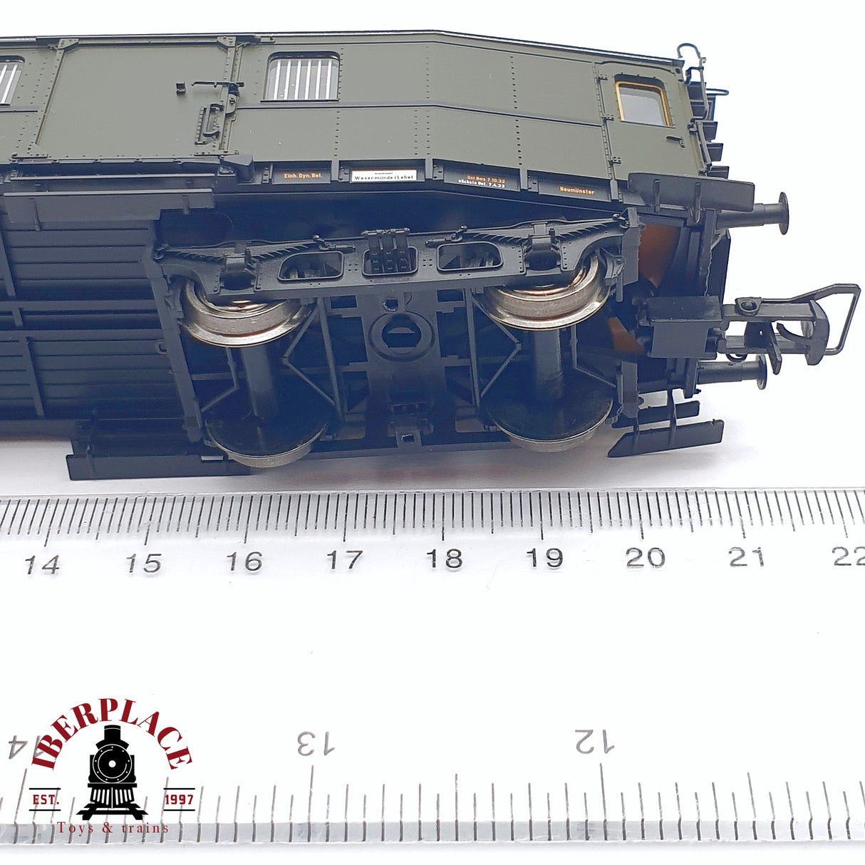 ♻️ Segunda mano - DC BRAWA 45403 vagón pasajeros equipajes DRG 107 912 H0 escala 1:87