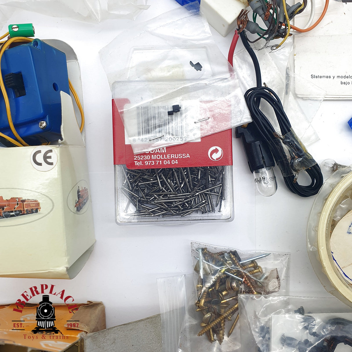 Lote para reparación y bricolaje – ideal para modelistas H0 escala