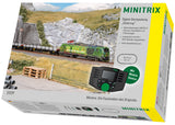 Minitrix 11171 – Set de iniciación Tren de mercancías BUG – N 1:160 · Foto del fabricante