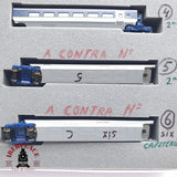 ♻️ Segunda mano - 3x KATO 10-1297 / 1298 Unidad eléctrica de tren EUROSTAR e300 composición 16 Teiligs N escala 1:160