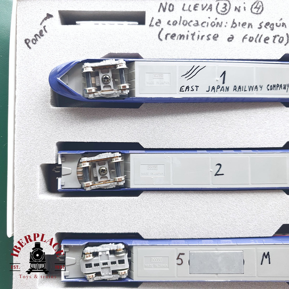 ♻️ Segunda mano - KATO 10-377 Unidad eléctrica de tren East Japan railway company N escala 1:160