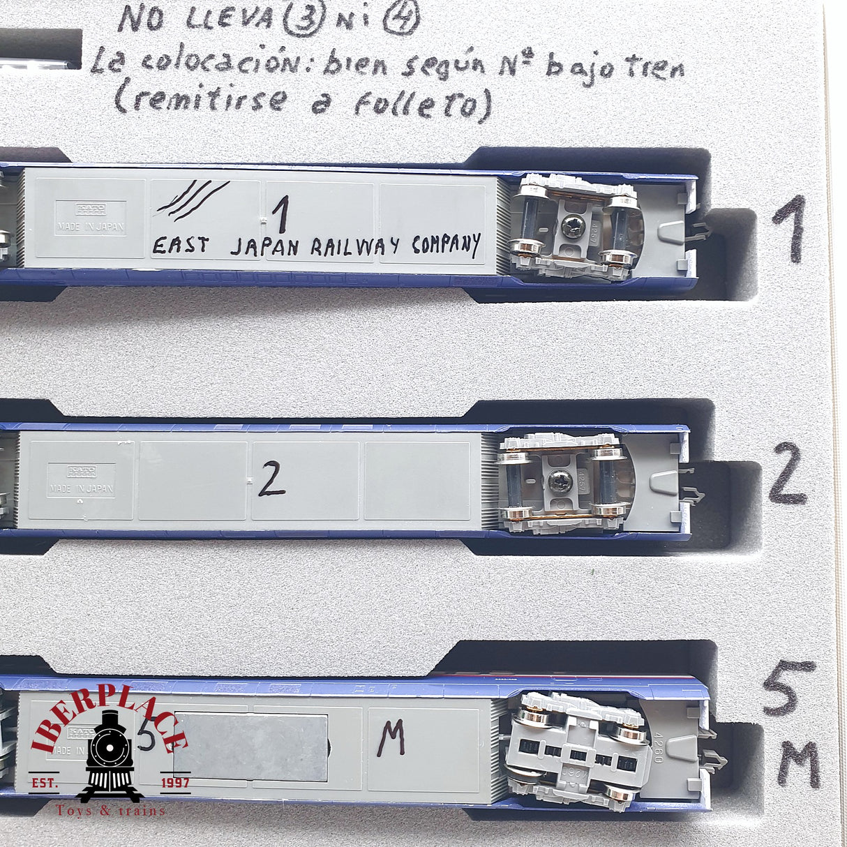 ♻️ Segunda mano - KATO 10-377 Unidad eléctrica de tren East Japan railway company N escala 1:160