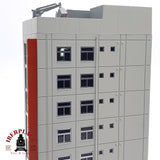 ♻️ Segunda mano - Kato 23-437 Edificio moderno con escaparates N escala 1:160