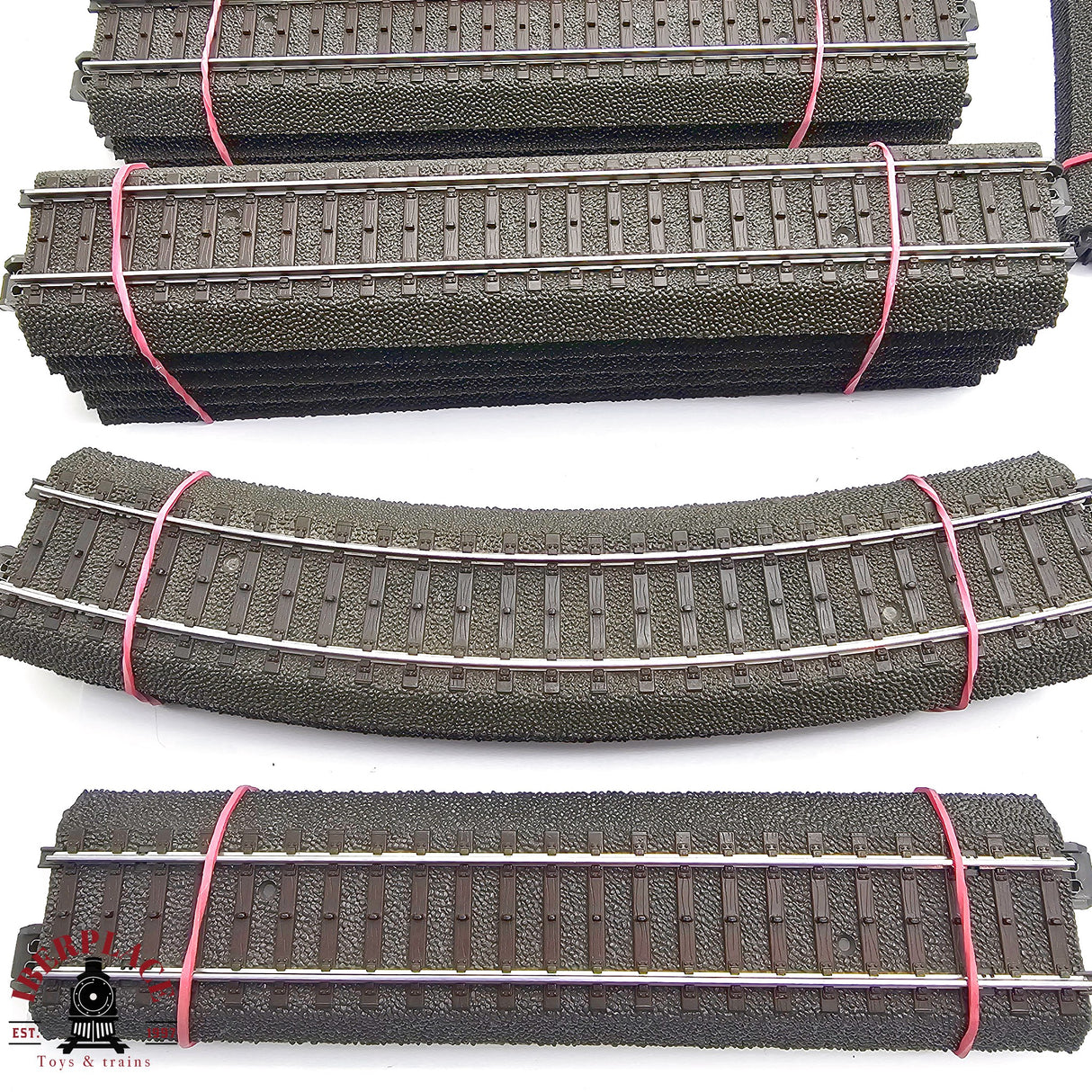 ♻️ 2da mano - Märklin 38x vías curvas rectas desvió Tipo C H0 escala 1:87 A11
