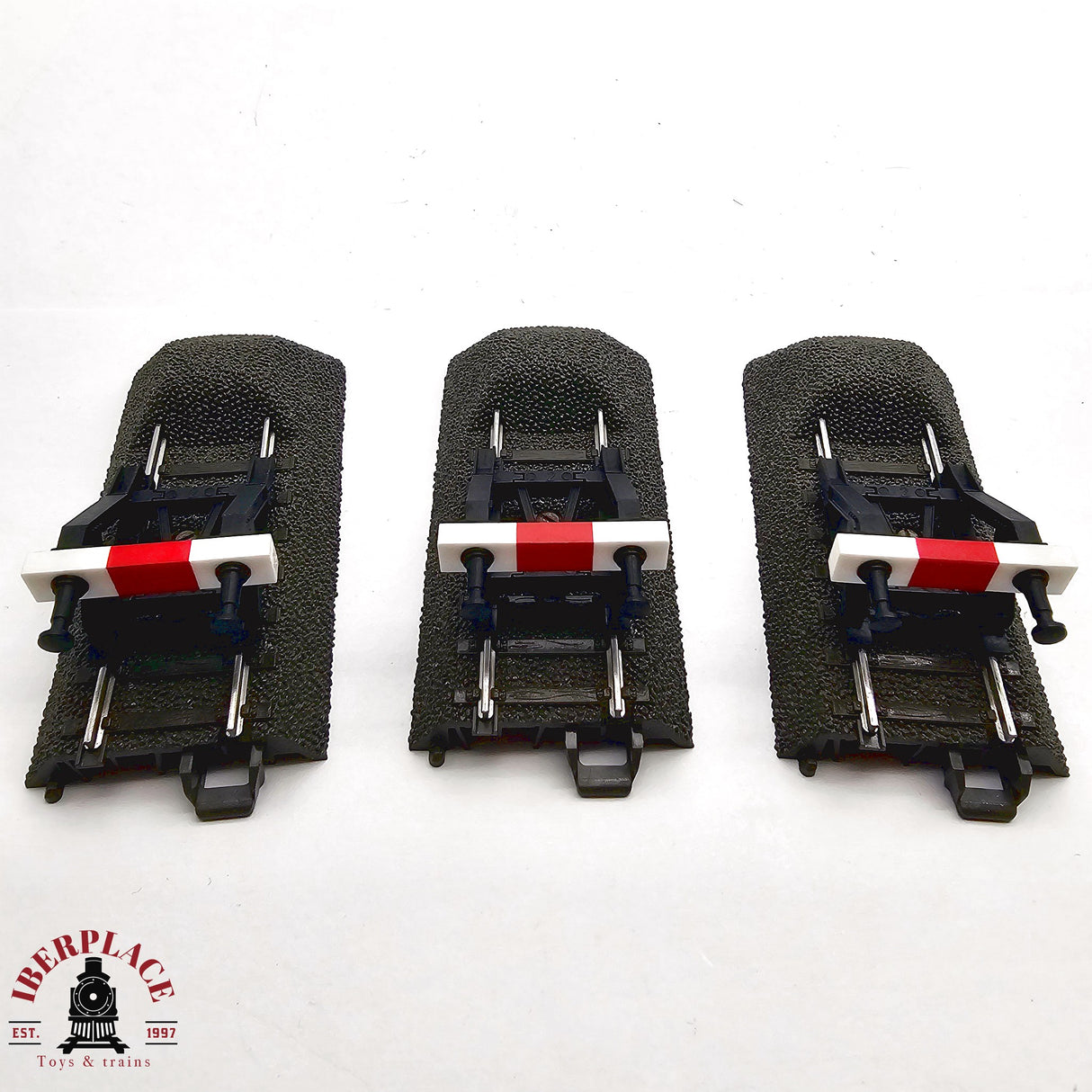 ♻️ 2da mano - Märklin 3x 24977 Tope de vias Tipo C H0 escala 1:87 A11